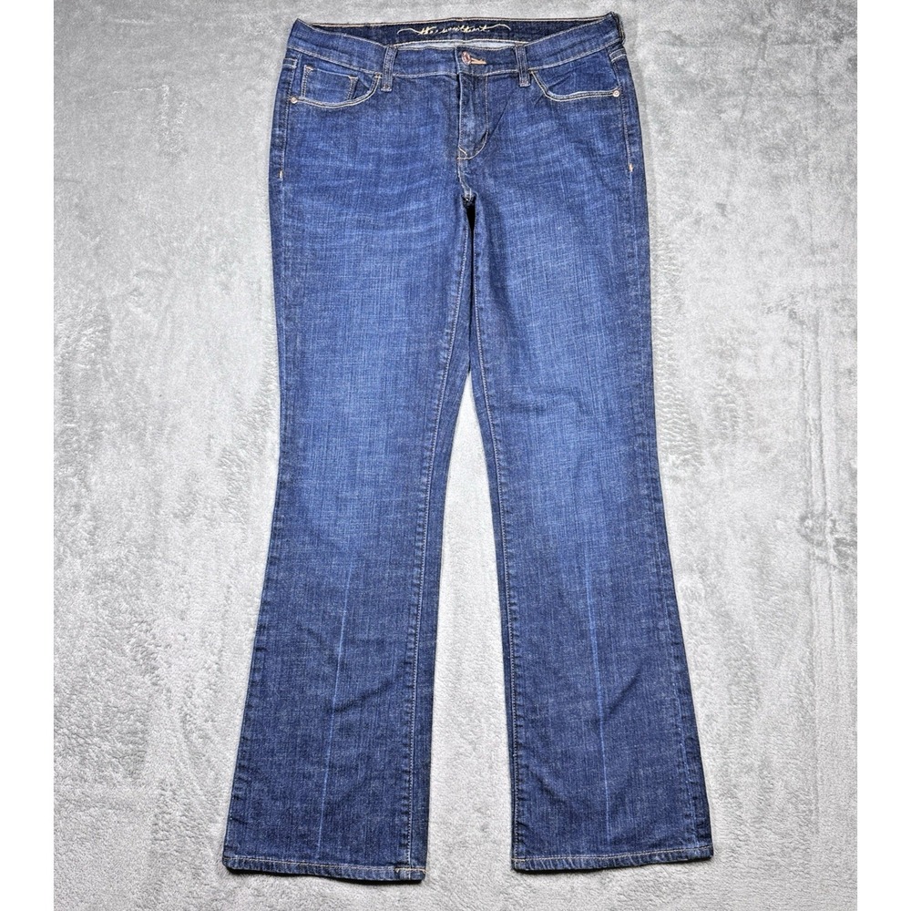 Old Navy Sweetheart Bootcut Jeans Womens 10 Long Blue Denim Y2K Low Rise